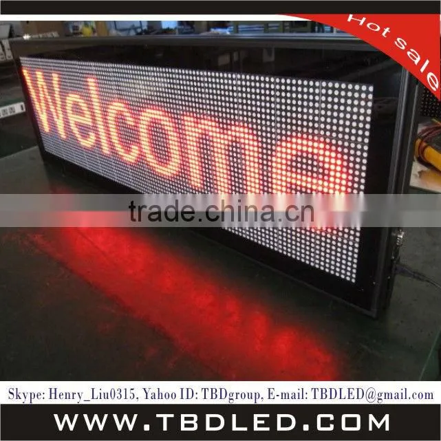 usb rechargeable programmable high resolution outdoor led display