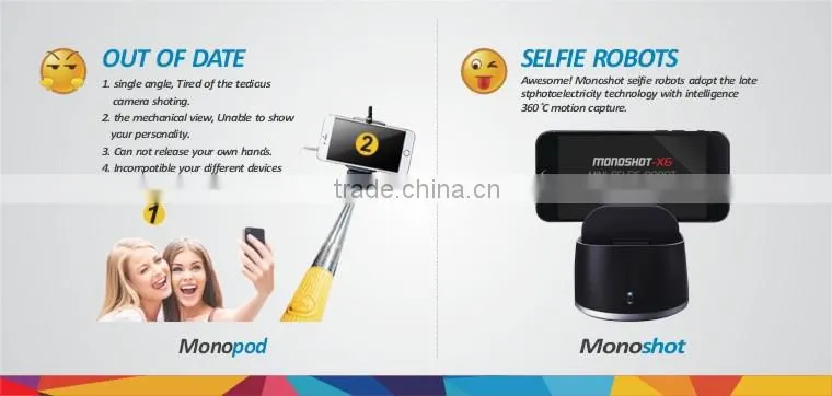 Monoshot Mini Selfie Robot for Android / IOS