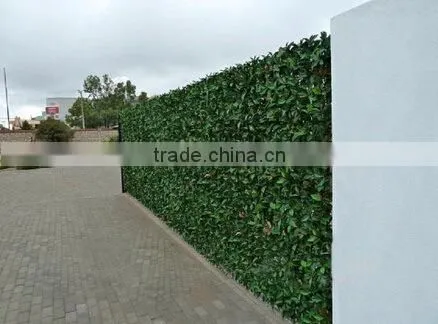 2016 new design artificial green fence with high quality