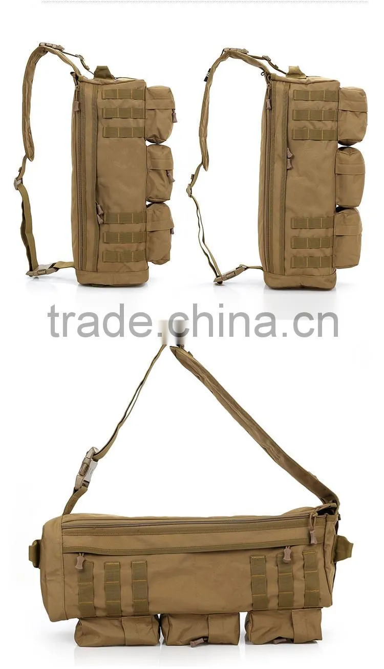 Outdoor camouflage airborne molle miliatry tactical bag