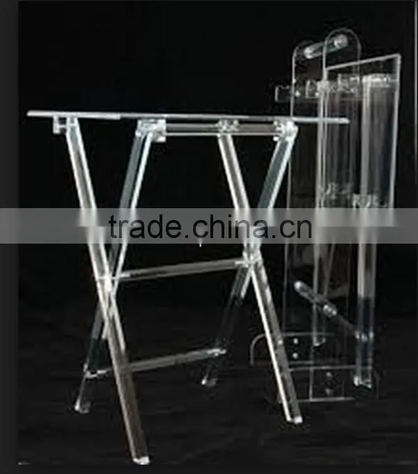 Hot sale household clear acrylic Tv Stand for personal use