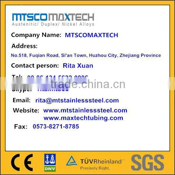 ASTM A269 TP316L Bright Annealed Seamless Coiled Tubing