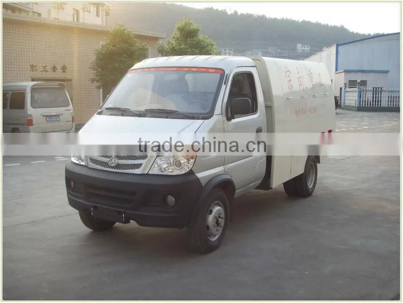 Changan mini hermetic garbage truck