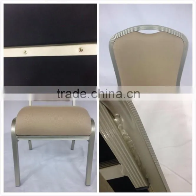Stackable Hotel Furniture Wholesale Price Aluminium Banquet Chair