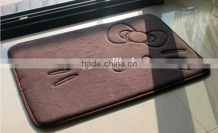 Chinese wholesale suppliers fish shape bath mat