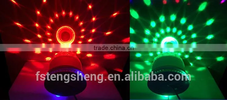 Magic color effects christmas led crystal ball indoor lighting