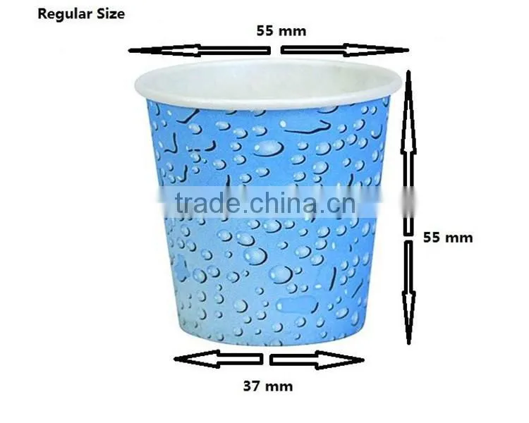 Eco-friendlly cold drink 3oz johor paper cup disposable cold drink paper cup
