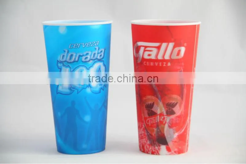 Advertising printing 900ml plastic cup