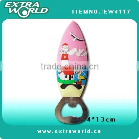 China supplier PVC beer bottle opener