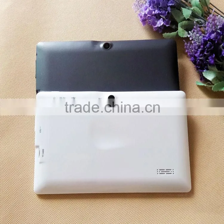 Cheapest Tablet PC 7 Inch Dual Core Android 4.4 with Bluetooth Dual Camera Q88 A23 cheapest Tablet