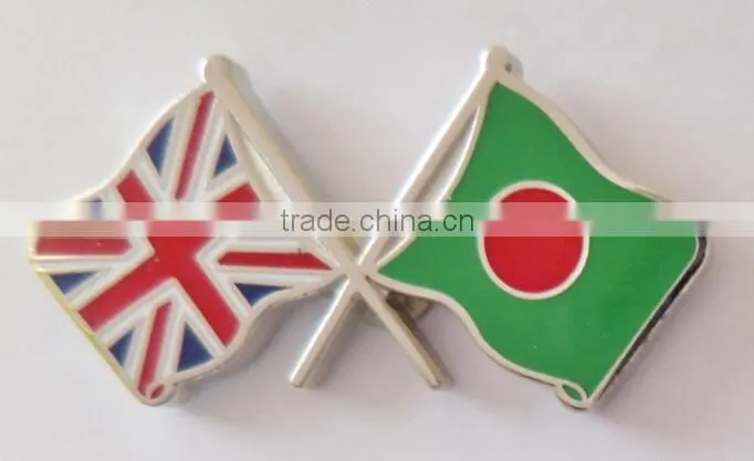 custom Palestine Country cross Flag badge/ Palestine flag pin