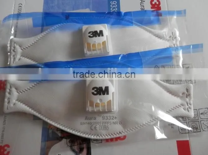 3M 9332, 9332+ FFP3 mask non-woven 3m mask FFP3 respirator mask