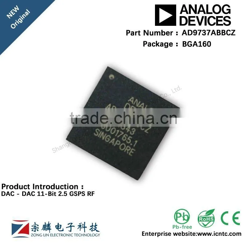 Genuine original AD9737ABBCZ BGA160 BGA160 AD9737 DAC