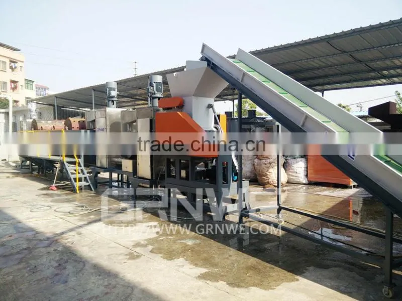 High efficiency HDPE Milk Bottle Scrap washing line
