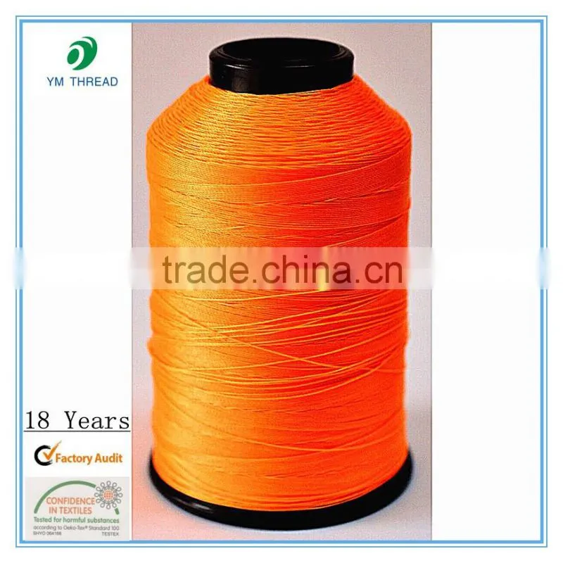 100% nylon 66 high tenacity yarn per kg for shoes