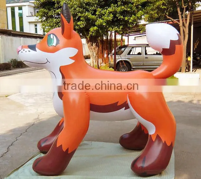 Inflatable huge dog/lovely design big dog/low price inflatable animal