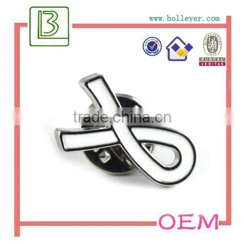 Handmade Metal Flower Lapel Pin for Men