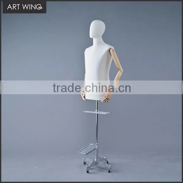 life size tailor suits half body man clothing dummy manikin