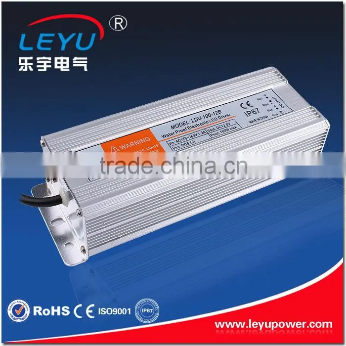 Waterproof 220v input 24v output LED driver 200 watt power supplies