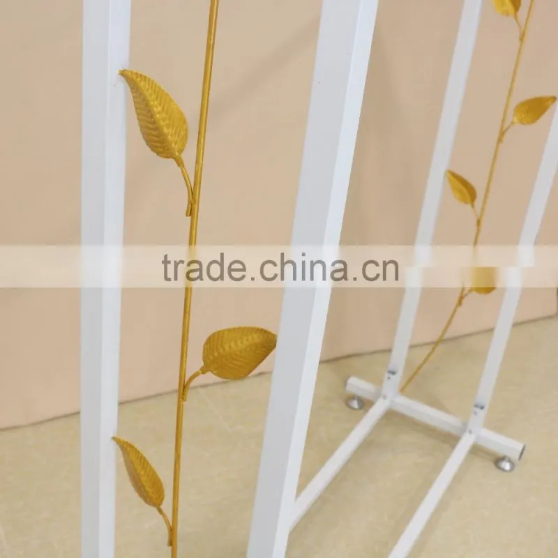 Practical metal display rack clothes hanging stand for hanging clothes