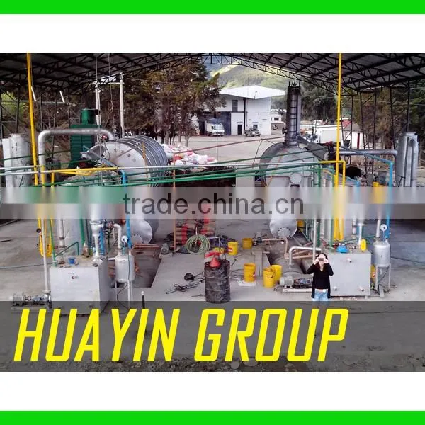 1500USD daily profit waste tires oil refining equipment