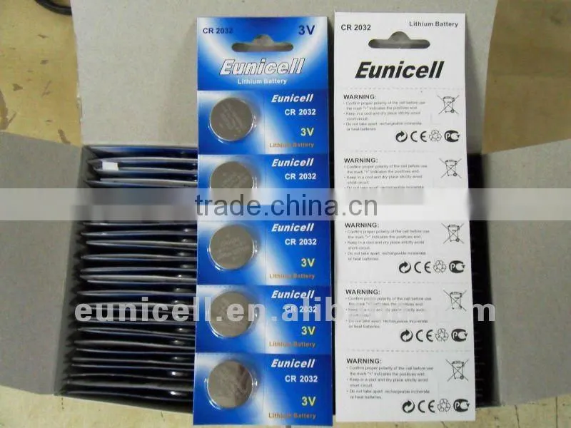 3V Lithium button cell battery CR2032 battery CR2032 coin battery CR2045