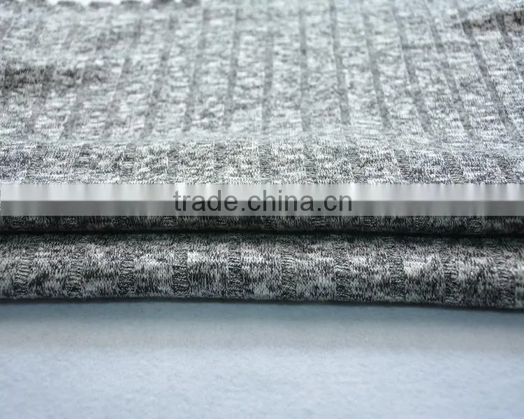 Jiufan Textile Hot Sale Striped Hacci Knitted Competitive Fabric Supplier in Shaoxing