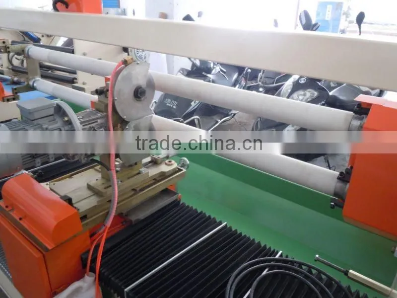 YU-703 Automatic Doubie shafts BOPP slitting machine