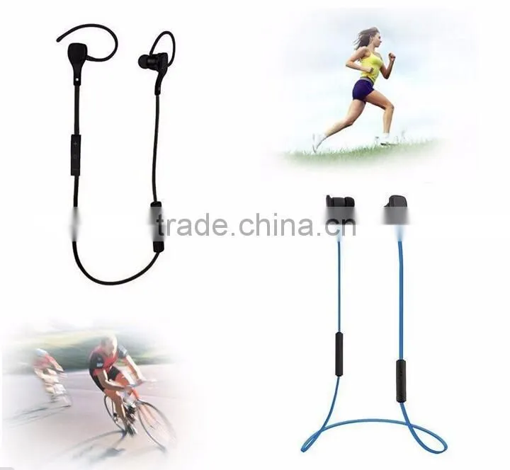 Colored Fashion Wireless Waterproof Bluetooth Headset HS06 for Mobile Phone