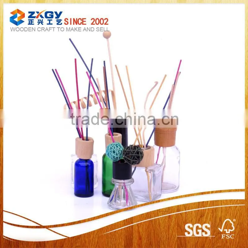 Aroma Reed Diffuser Hollow Round Wooden Caps