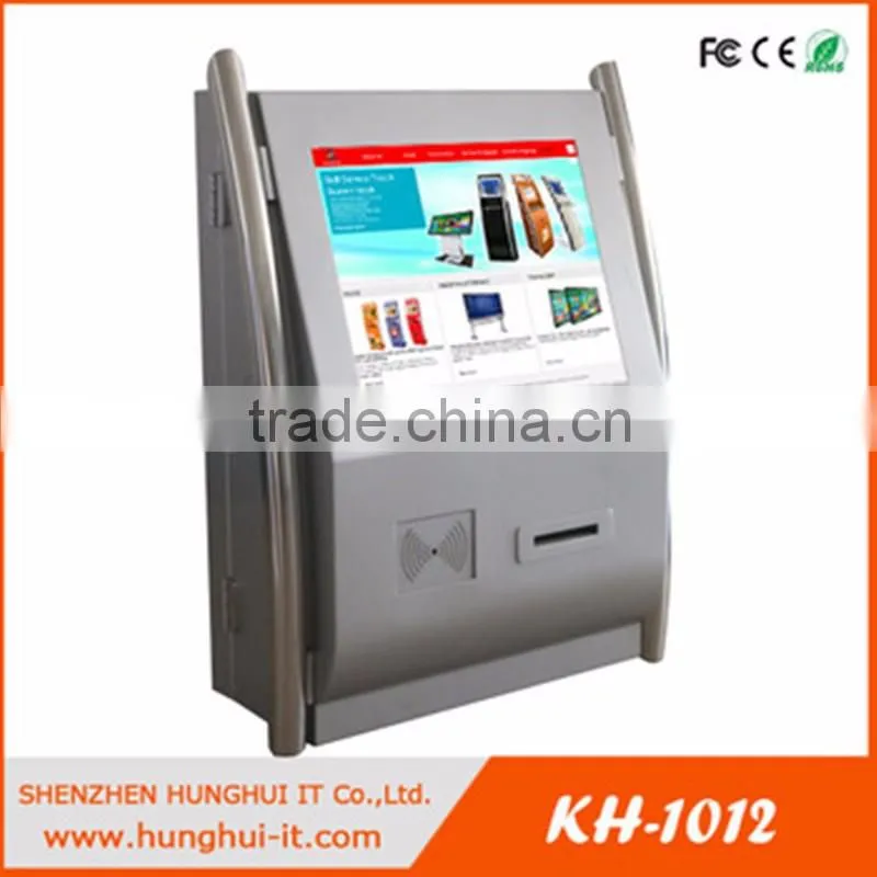 32 inch wall mounted touch screen kiosk work WIFI 3g digital signage kiosk