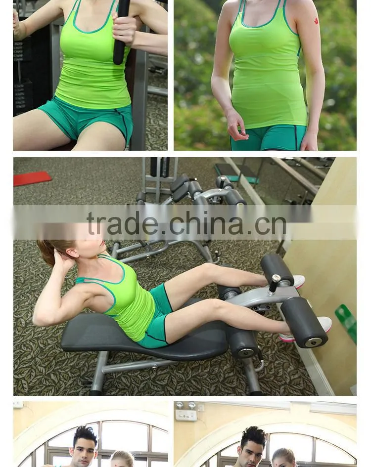 2014 Unique New Design Sexy Fitness Tank Tops Yoga Wear Supplier in Shanghai