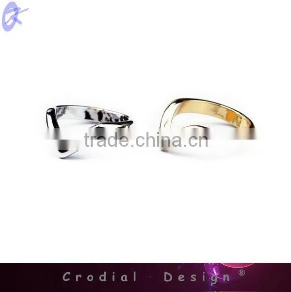2014 Wholesale Cheap Fashionable Jewelry Alloy 18K Rings Fashion Ring Jewelry For Young People