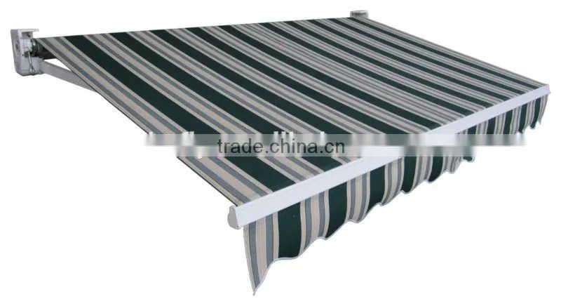 DELUXE SIMPLE FOLDING ARMS RETRACTABLE AWNING-PATENT PRODUCT