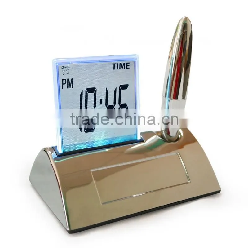 promotion gift touch in led screen office digital alarm clock