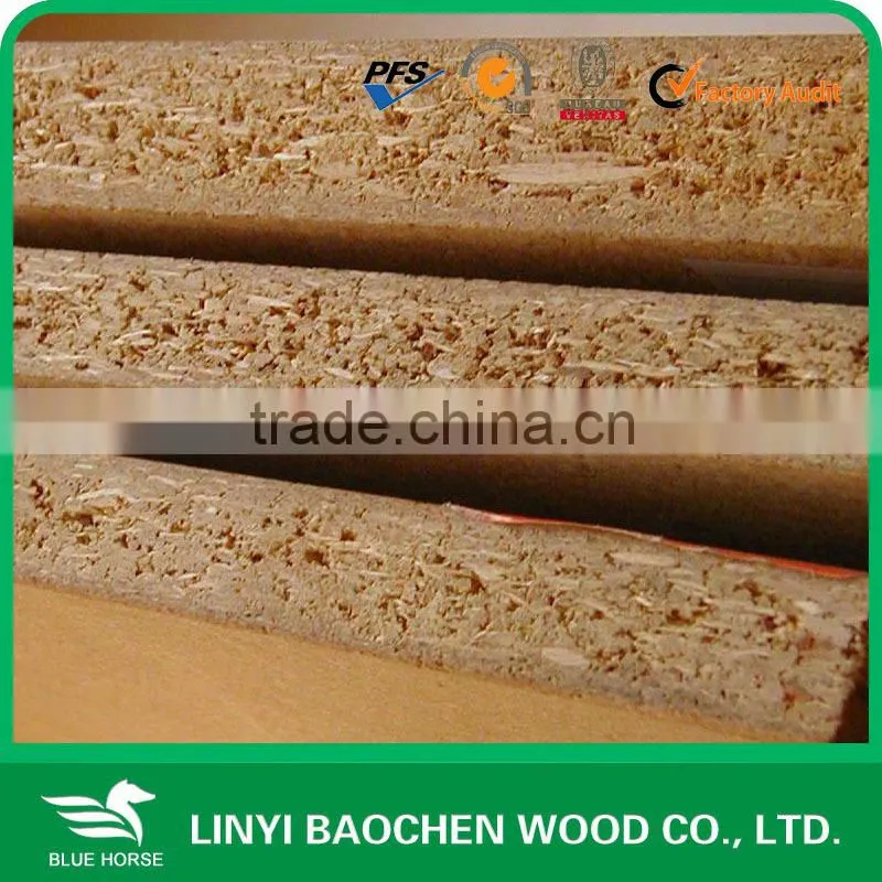 chipboard with melamine paper face for decoration