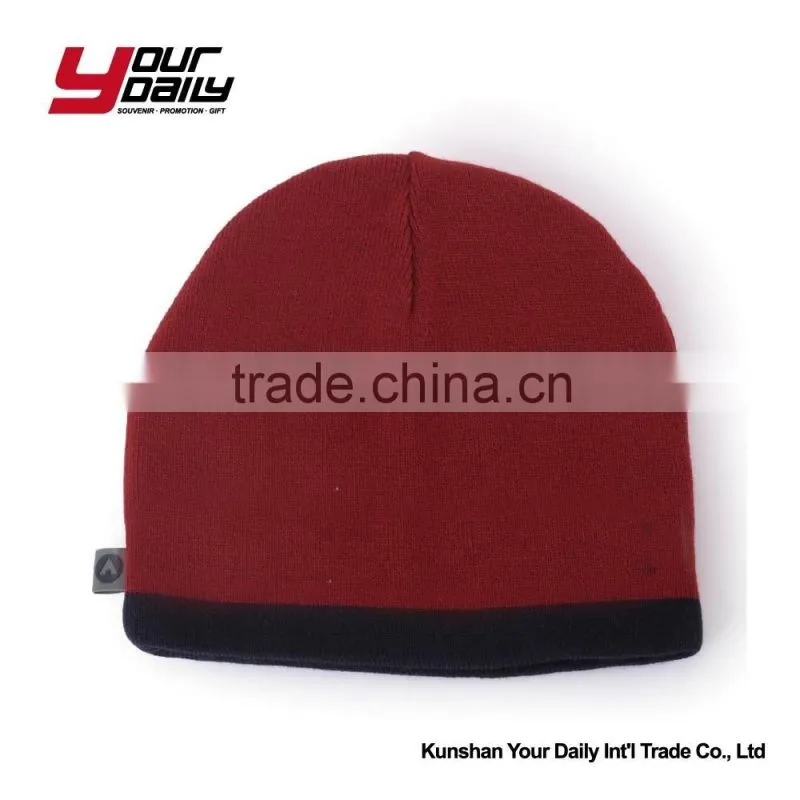 OEM warmed winter cap beanie knitted hat