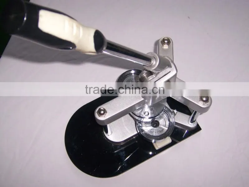 triangle button making machine