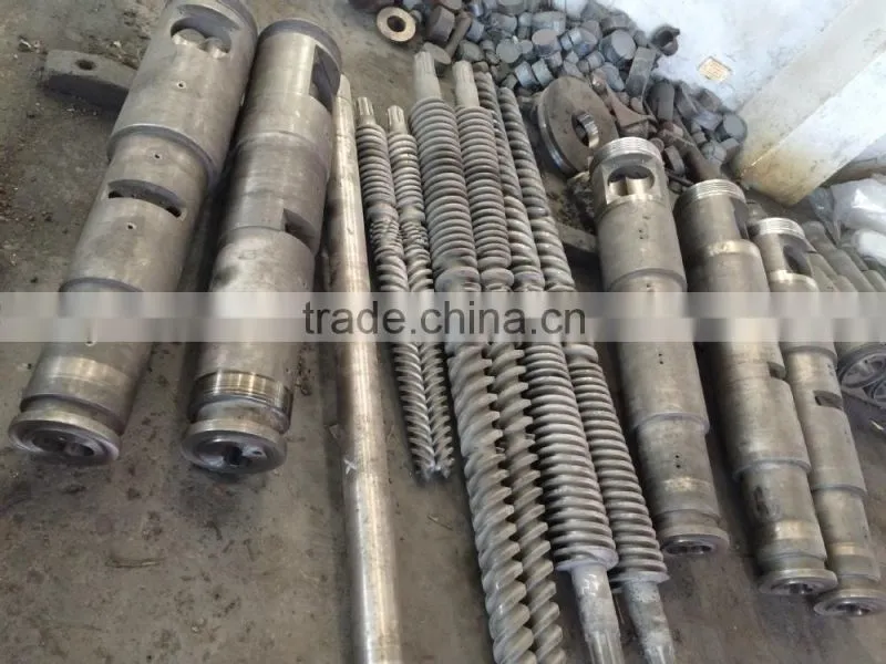 75/30 Bimetallic Screw and Barrel for PVC film Blowing machine