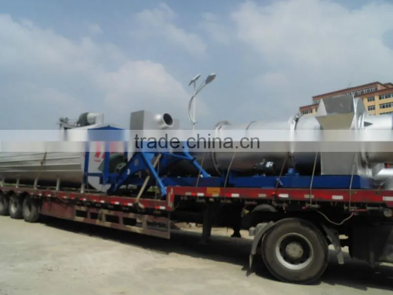 Drum mix asphalt plant DHB40 with capacity 40t/h