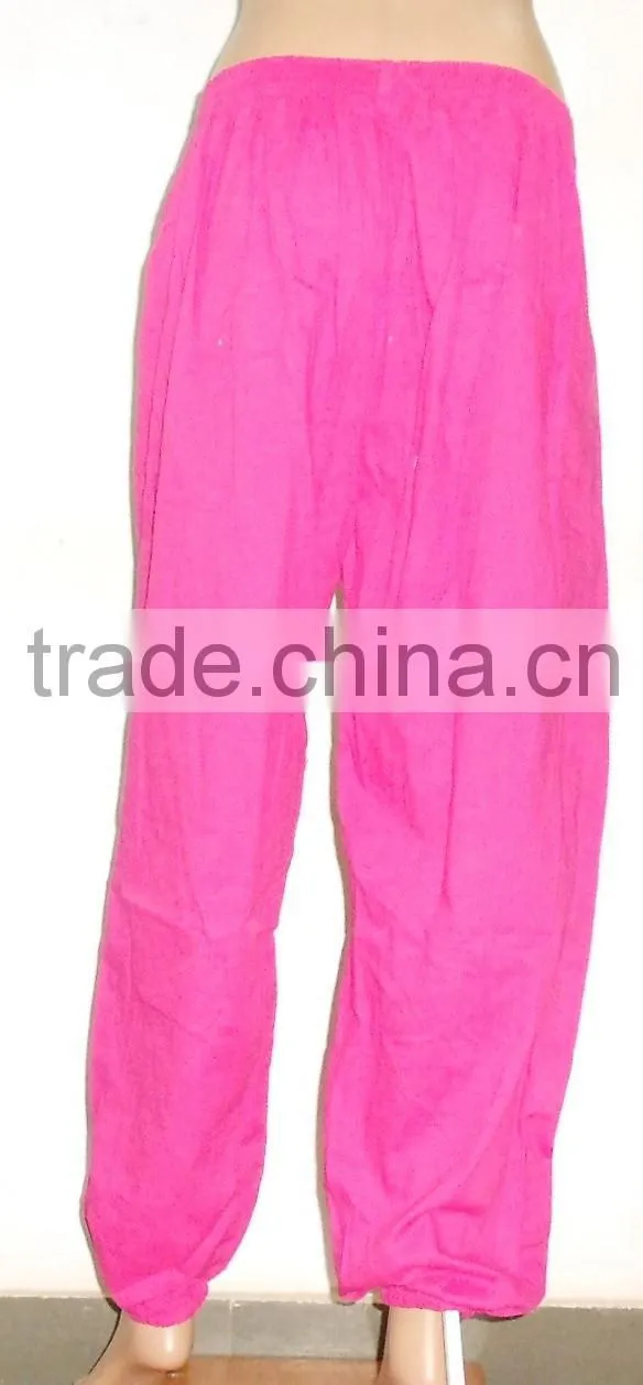 3187 Cotton HAREM TROUSER BOHO GYPSY HAREM PANT INDIAN PRINTED PANT SOFT RAYON PANT LOOSE BAGGY PANT GENIE ALIBABA PANTS