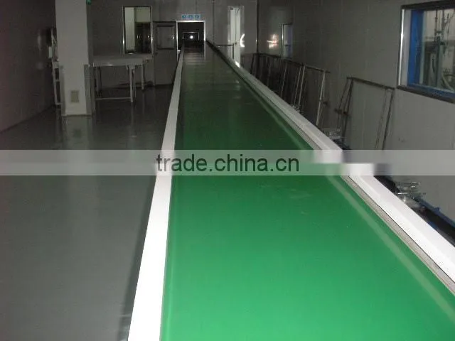 High Tensile green conveyor belt Light Duty conveyor belt PVC Circular conveyor belt