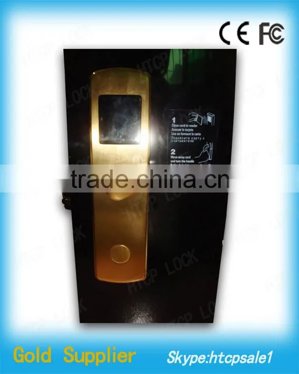 Brass Hotel Rfid card lock