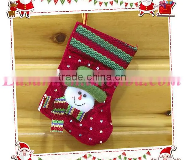 2015 Indoor christmas decoration supplies christmas item stocking