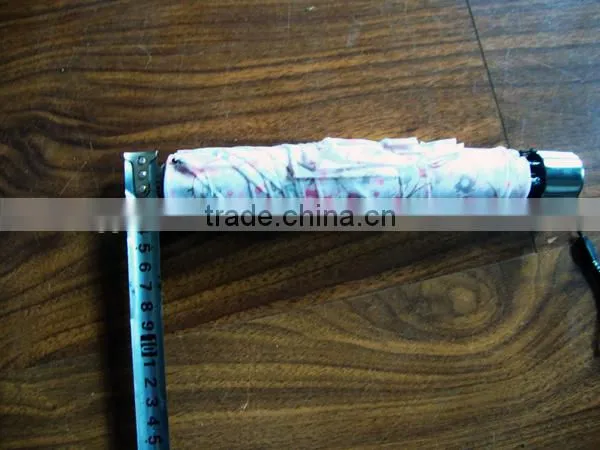 19" Pencil Folding Umbrellas Printed for Wemen
