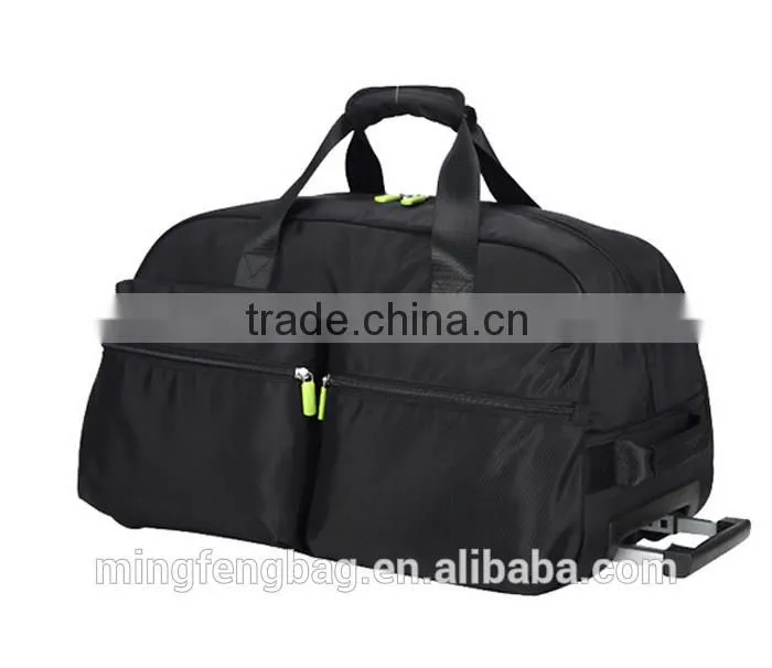 Custom High Quality Fashionable Multifunction Waterproof Large Capacity Tote Travel Trolley Luggage Bag