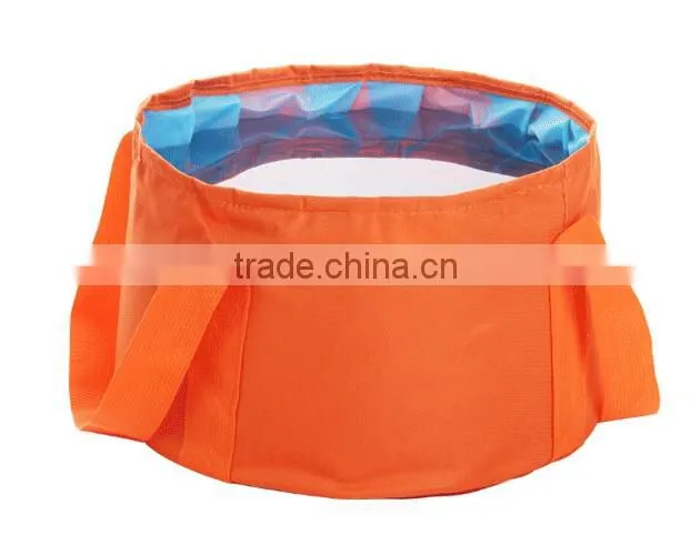New Portable Water Bucket Outdoor Foldable Camping Travel Car Washbasin Footbath