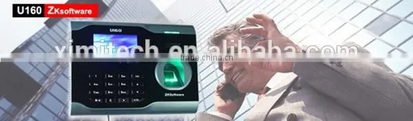 U160 biometric fingerprint reader time atendance wifi system ZK high quality optical fingerprint sensor card time mqachine