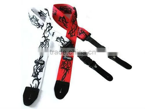 High quality security leather head guitar strap GP-06