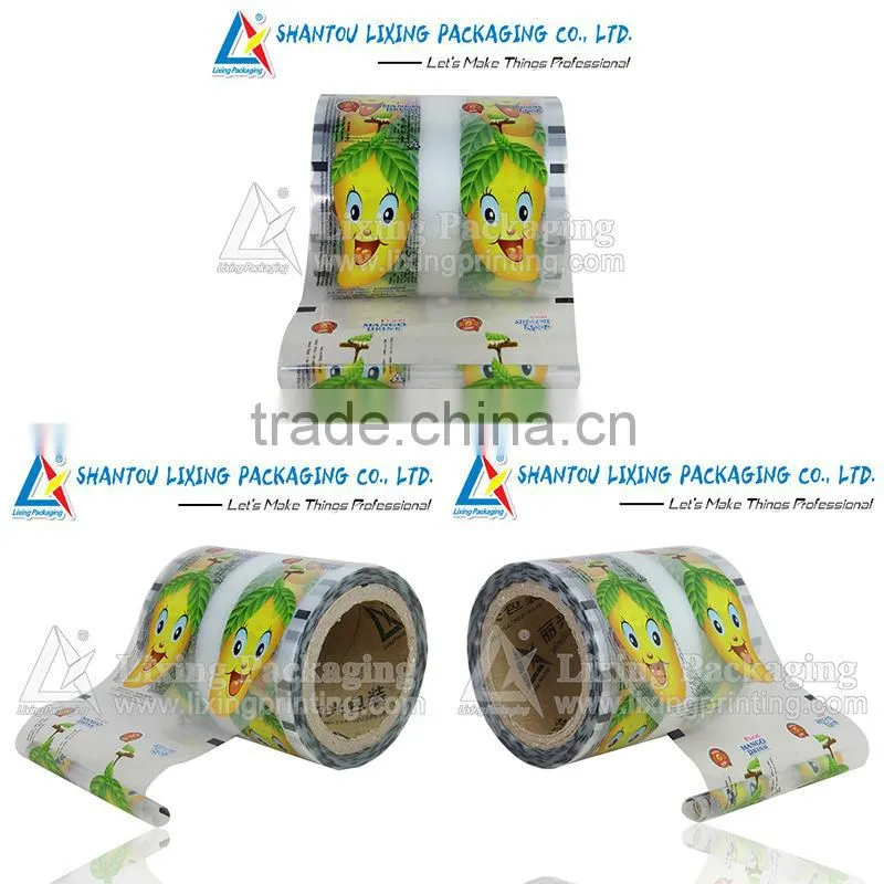 Mango flavor drinks packing film